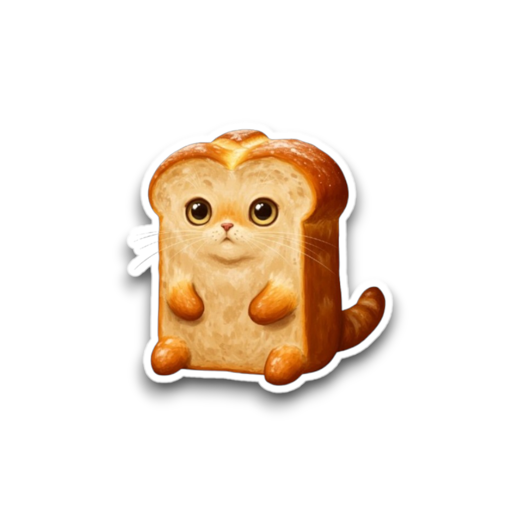 A Sliced Bread of Cat