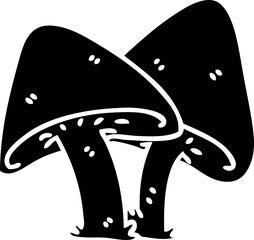 A Mushroom Decal