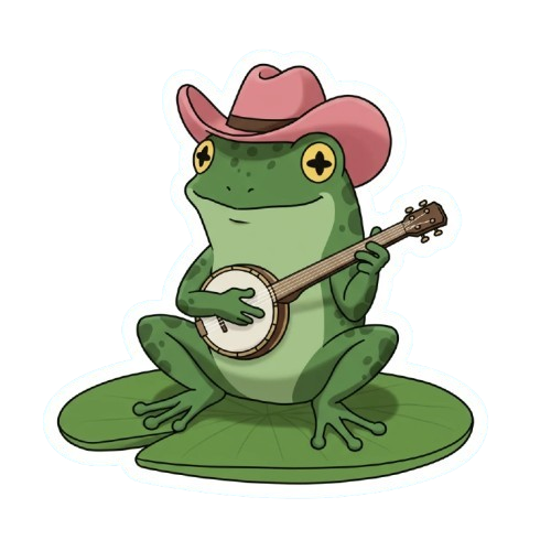 A Frog with Banjo