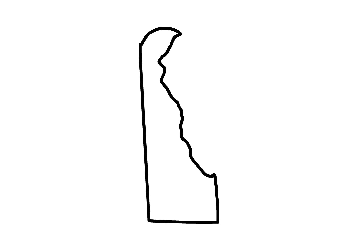 Delaware State Decal