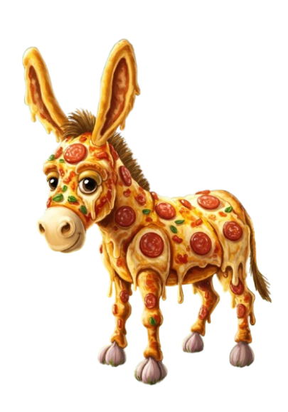 A Pizza Donkey