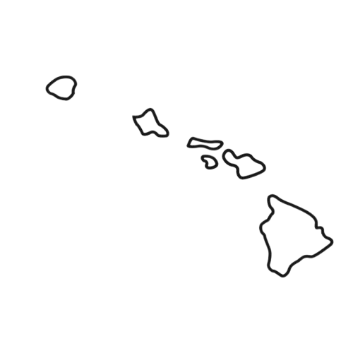 Hawaii State Decal