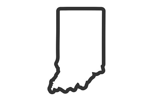 Indiana State Decal