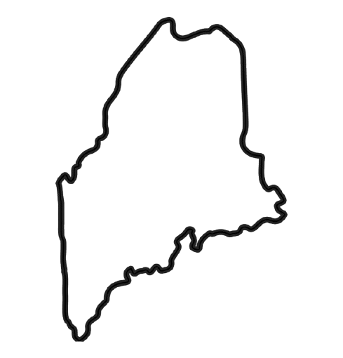 Maine State Decal
