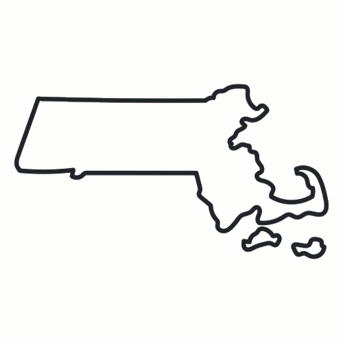 Massachusetts State Decal