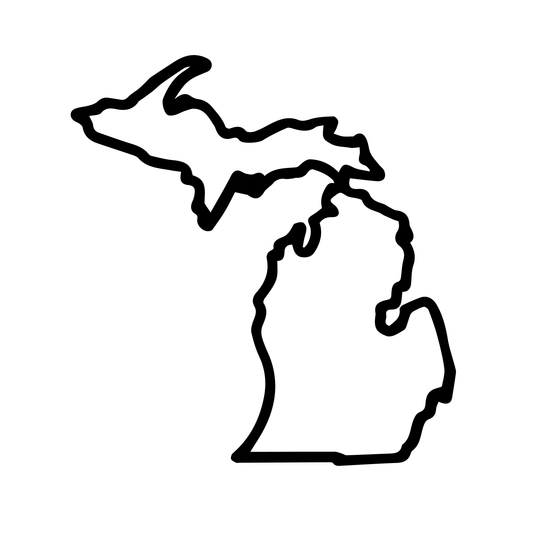 Michigan State Decal