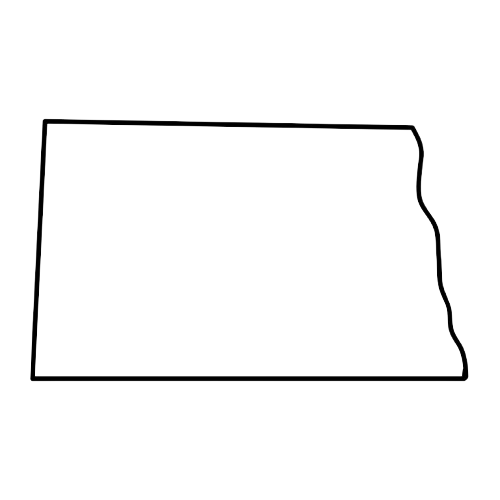 North Dakota State Decal