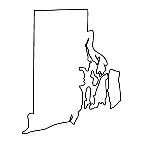 Rhode Island State Decals