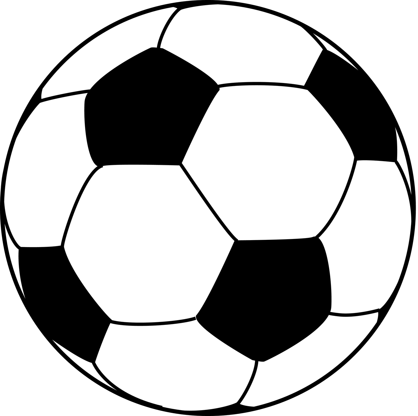A Soccer Ball Decal