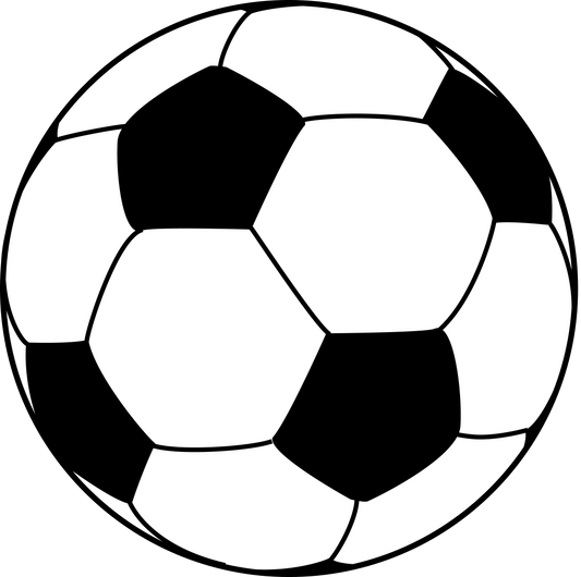 A Soccer Ball Decal