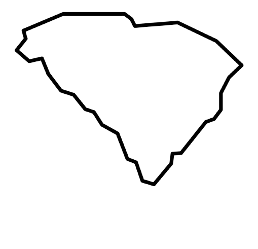 South Carolina State Decal