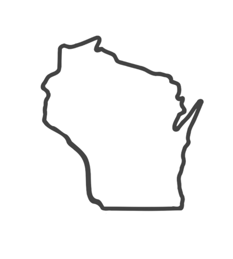 Wisconsin State Decals