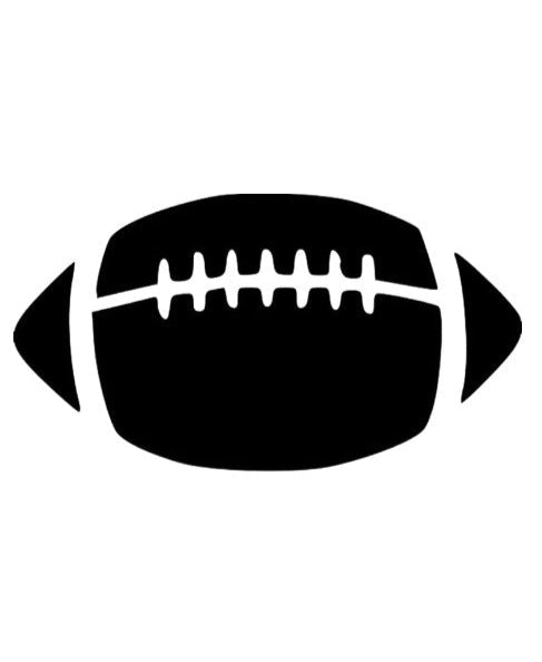 A Football Decal