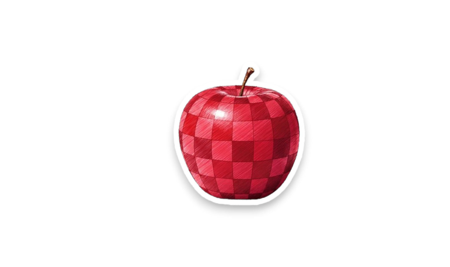 A Checkered Apple